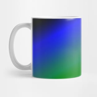 green blue black abstract texture Mug